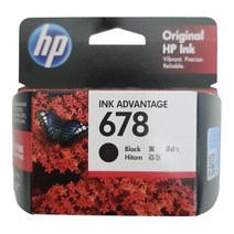 HP678 CZ107AA 정품잉크 검정 hp3545 hp4645 HP2645, 검정(CZ107AA), 3개