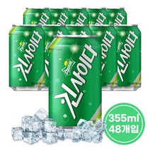 스프라이트 킨사이다 355ml 뚱캔 48개