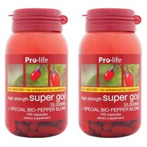 Prolife 프로라이프 뉴질랜드 슈퍼 고지 베리 구기자 35000mg 150캡슐 2팩