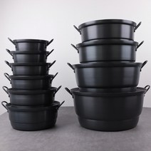 오메가키친 경질국솥 깊은냄비 대형 큰냄비 다용도 업소용 가정용 영업용 찜솥 사골국 닭백숙 삼계탕, 경질국솥 33 (416315)