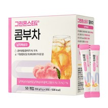 그린몬스터 디톡 콤부차 납작복숭아, 250g, 1개
