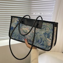 CHINA SANDRO IFASHION 중국 그림 숄더백 빅사이즈 가로 포인트 가방