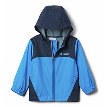 166845 골프비옷 Columbia Glennaker 남아 레인 재킷, 2XS, 태피스트리/ 블루 헤론