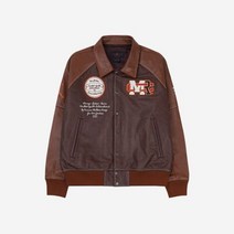 조던 x 메종 샤또 루즈 플라이트 자켓 브라운 바살트 - 아시아 Jordan Maison Chateau Rouge Flight Jacket Brown Basalt Asia