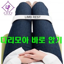 림레스트 바른 앉은 자세 교정기 다리꼬기 방지 골반틀어짐