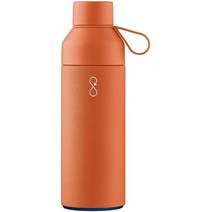 Ocean Bottle - 재활용 스테인리스 스틸 Go 물병 - 친환경 및 재사용 가능한, Original Ocean Bottle 500ml, Sun Orange