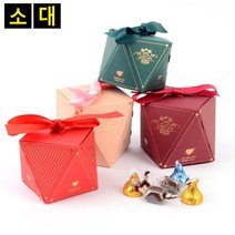 액세서리 친구생일선물 예쁜 포장케이스 커플 접이식 어버이날 결혼기념일, 1개, 소 - 와인