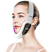 가정용고주파 얼굴리프팅기구 초음파마사지기 페이셜 장치 led 광자 치료 페이셜 슬리밍, 하얀