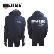 MARES 마레스 방풍자켓 바람막이 스킨스쿠버 다이빙 슈트, 검정