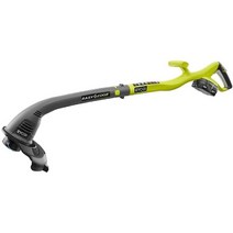 RYOBI ONE+ 18볼트 리튬 이온 전기 무선 스트링 트리머 및 에저 - 1.3Ah 배터리 충전기 포함, 기본