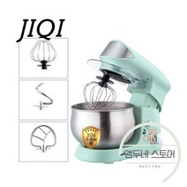 버티컬 믹서 밀가루 교반기 제빵 믹서기 스테인레스 전기 그릇 스탠드 식품 크림 블렌더 반죽 케이크 빵 요리사 기계 계란 거품기, 그린