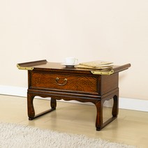 이조공예 미니경상 고가구 엔틱가구 좌식 찻상 작은상 이조가구, 미니1서랍경상