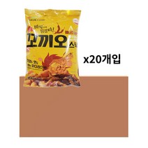 꼬끼오스낵 매콤카레맛 80g 20개입(한박스) 닭다리스낵, 20개입