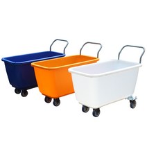 대형핸드카트 손수레카트 쇼핑카트 바퀴달린장바구니 수레 구르마 농업용운반차, 02. 1가지 주황색이 기본으로 제공됩니다