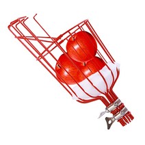 과일 수확 따기 정원 도구 피커 헤드 탄소강 바구니 편리한 피커 포수 사과 복숭아 정원, a