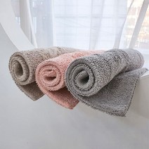 슬아하임 두꺼운 순면 양면 욕실 싱크대 화장실 타월 발수건 발판 발닦개 발매트 주방매트 특대, 발매트(45X65) - 아이보리
