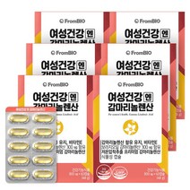 프롬바이오 한효주의 여성건강엔 감마리놀렌산 보라지오일, 48g, 6박스, 60캡슐
