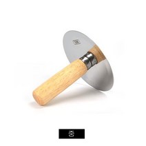 스텐 호떡 누르기 달고나 누르개 누름판 나무손잡이 중형 +yhc몰, ll개별제품ll