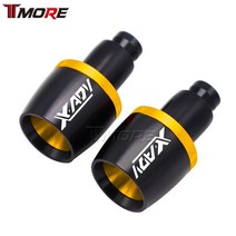 xadv750 바이크튜닝용품혼다 X-ADV750 XADV 750 X 오토바이 CNC 알루미늄 범용 핸들 바 그립 엔드, 03 금