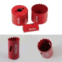 홀 커터 홀소 바이메탈 일반 38mm 구멍가공 베스토, 지니네잡화점 본상품선택, 상세페이지 참조