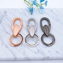 메탈 키링 C-Type 자동차 키홀더 차키 스트랩 열쇠고리, 블랙