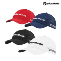 [테일러메이드코리아정품] 23년 신상품 투어 라이트 테크 골프모자 TD907, 화이트