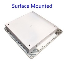 LED 캐노피 빛 60w 80w 100w 150w 뒤뜰 차고 LED 주유소 램프 표면 탑재 recessed 탑재 된 휘발유 역 빛, 02 80W_02 Nature White 4000k, 01 Surface Mounted