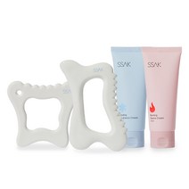 랄라바디 SSAK 괄사 전신 관리 패키지, 페이스괄사+바디괄사+쿨링빙하수크림+버닝사우나크림