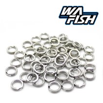 청룡조구 스플릿링 60ea 연결링 자작채비 루어 연결링, 8mm(60ea)
