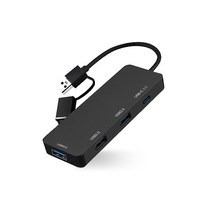 제로라이프 올인원 멀티 허브 C타입 USB 4포트 PD OTG 맥북 애플 아이 패드, 단품