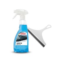 소낙스 성에 제거제 500ml 차량용 성애 제거 차량 유리 눈 얼음 서리 결빙 방지 방지제 제설 스크래퍼, A-1 성에제거제 500 + 물기제거기