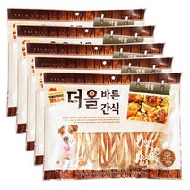 메가펫 더올바른 강아지간식 300g x5개, 5개, 치킨샌드위치