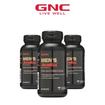 3병구성 GNC 맨스 아르긴맥스 90 캐플릿 L-아르기닌 징코빌로바 인삼 추출물 함유