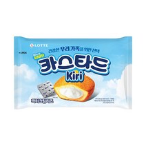 롯데 카스타드 끼리크림치즈 230G 신상과자 사무실간식 유치원 탕비실 어린이집 비품, 1개