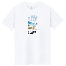 FLAVA Beach Palm 반팔 티셔츠
