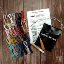 빛고운 꼰세사 35색 전통 매듭 공예 세트/매듭도구 포함/입문자 세트/매듭실 세트, 꼰세사42색 세트