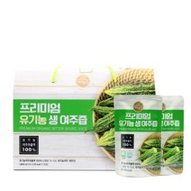 제주농장 프리미엄 유기농 생 여주즙 60ml x 30포, 4박스