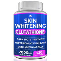 글루타치온 효과적 피부 라이트닝(Lightening) 화이트닝(Whitening) 다크스팟 맬라즈마 과색소 노화개선 항산화제 2000 mg 90정, 120정x1병