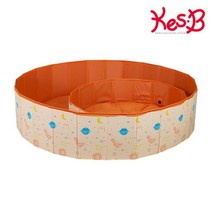 캐스비 네이처 다용도 플레이매트 주황/파랑, 주황/대