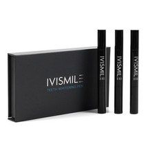 치아미백 셀프 미백겔 화이트닝 ivismile 젤 펜 키트 표백 구강 케어 청소 세럼 얼룩 제거 화이트너 도구 carbamide peroxide, 18cp