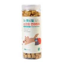 펫시밀 강아지 고양이 동결건조 간식 대용량 북어 연어 치킨 1개, 소프트연어트릿 120g 1개