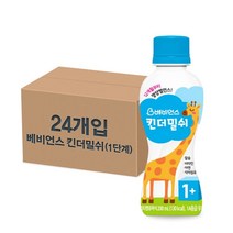 lg생활건강 베비언스 킨더밀쉬 24입 1단계 (200ml), 24개, 1개, 단품