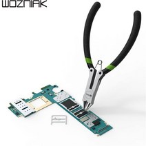 케이블커터 커터기 컷터 탈피기 2UUL 니퍼 기본 펜치 전자 와이어 커터 휴대 전화 마더 보드 PCB 보드 실드 커버 중간 프레임 절단, 5 Inches