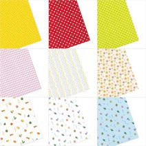 청양토이 펠트지 무늬펠트 낱장 비접착 28색상 30x45cm, 655-4색꽃