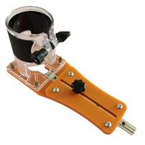 목공 밀링 트리머 지그 라운드 원 슬로팅 베이스, 원형 접시(컷 φ135cm 내부 원)