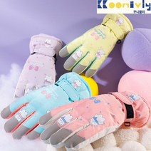 [잼뽀니] 목도리 곰/겨울곰 주니어스키장갑 방수방한(안양점)