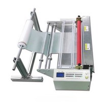 자동 PVC 필름절단기 부직포 종이 인쇄소 공방 재단기, 폭(400mm) HZX-400