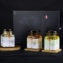 소백산 꿀+화분 선물세트 3종 벌화분 아카시아꿀 야생화꿀 한국양봉농협 토종 국내산 100%