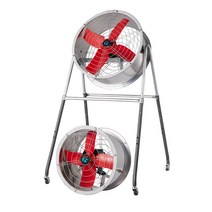 환기팬 업소용환풍기 축류 비닐하우스 유동팬 유인휀, 24인치포스트팬