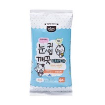 에티펫 반려동물 눈 귀 입 도톰한티슈 40매 얼굴용